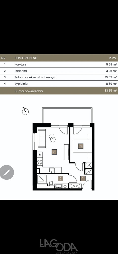 Mieszkanie Sprzedaż Dębno Włościańska
