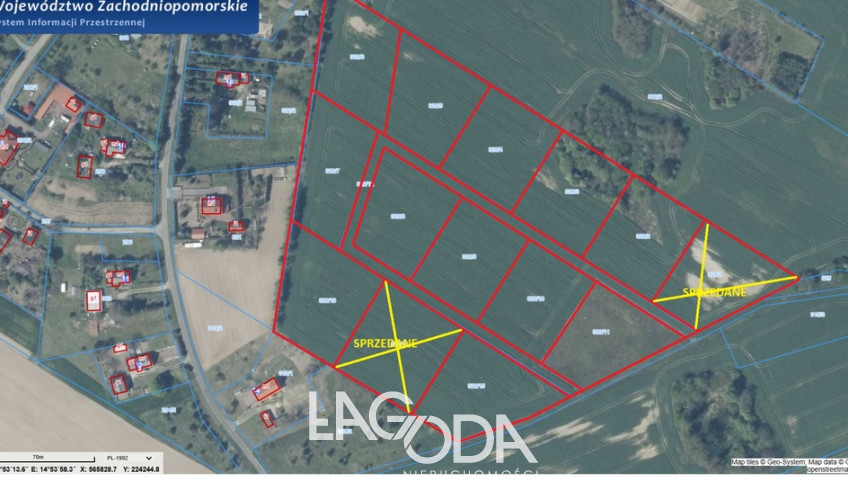 Działka Sprzedaż Kolonia Myśliborzyce