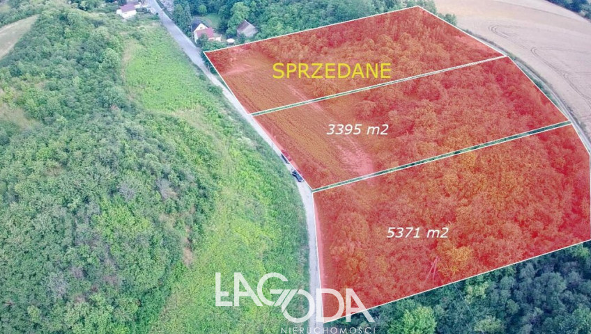 Działka Sprzedaż Santok