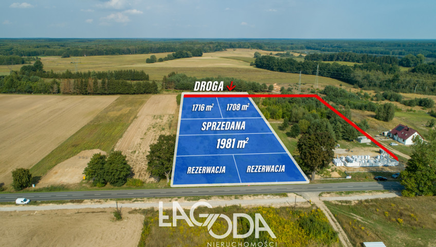 Działka Sprzedaż Santocko