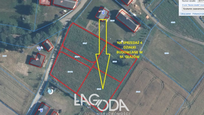 Działka Sprzedaż Głazów