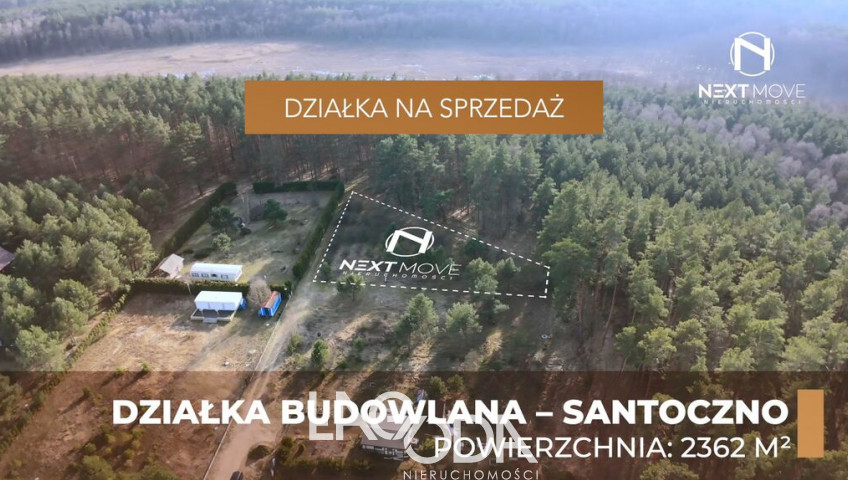 Działka Sprzedaż Santoczno