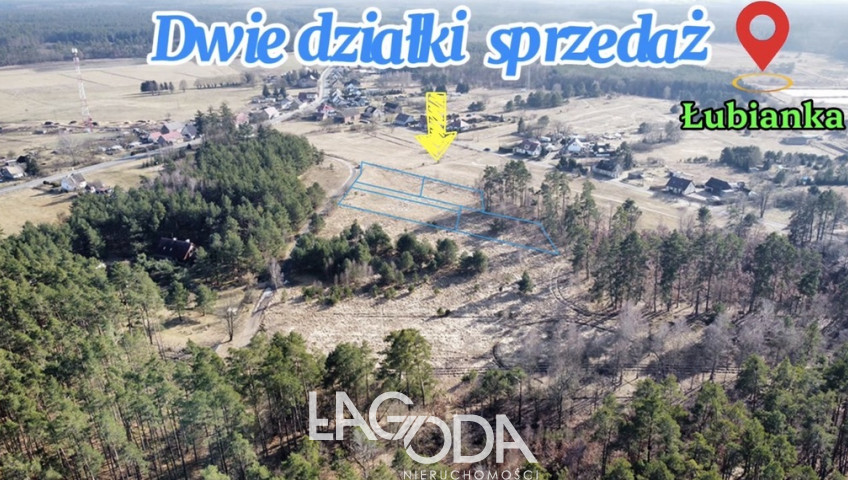 Działka Sprzedaż Łubianka