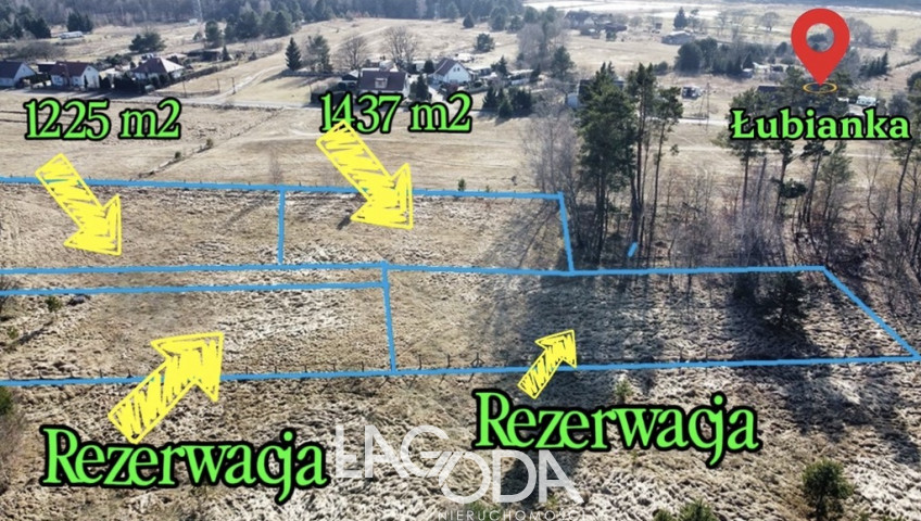 Działka Sprzedaż Łubianka