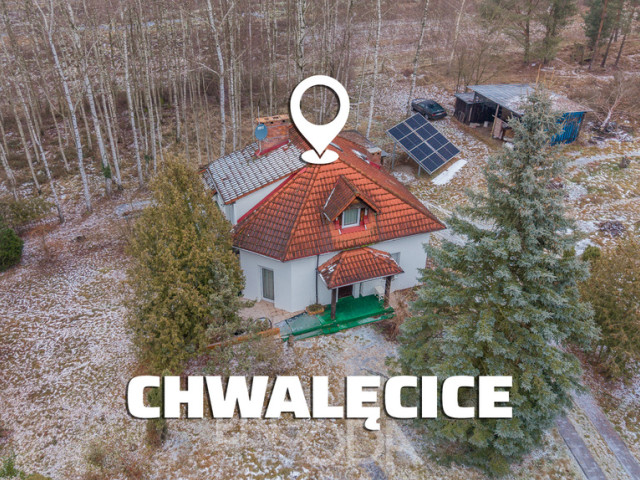 Dom 120 m² z dużą działką 3039 m² - Chwalęcice