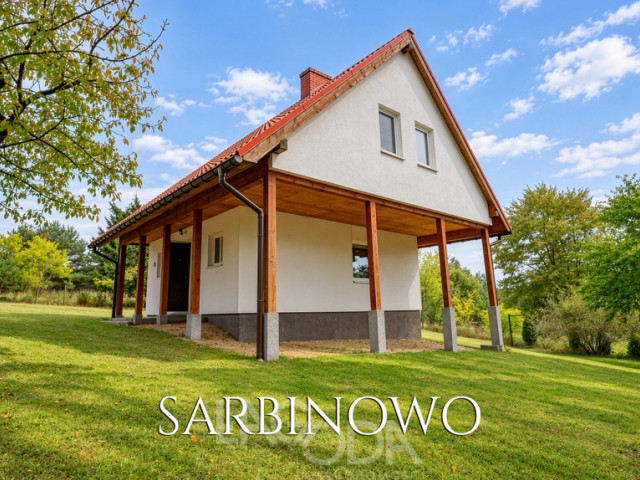 Dom w Sarbinowie - 78 m², blisko jeziora