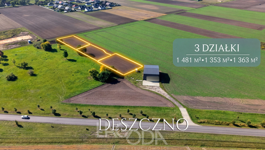 Działka Sprzedaż Deszczno