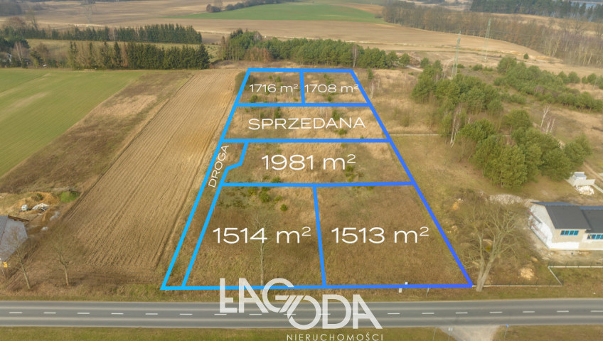 Działka Sprzedaż Santocko